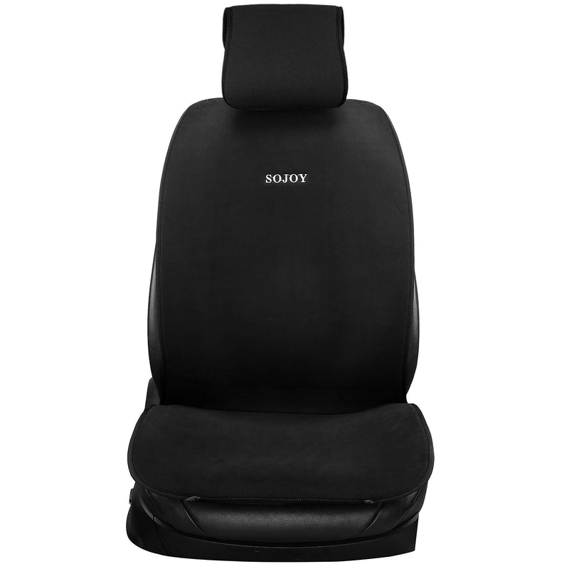 Sojoy IsoTowel Car Seat Covers for Driver Seat- Quick-Dry Car seat Protector from Sweat Stains and Smell for All Workouts, All-Weather -1pc (Classic Black) Classic Black - LeoForward Australia