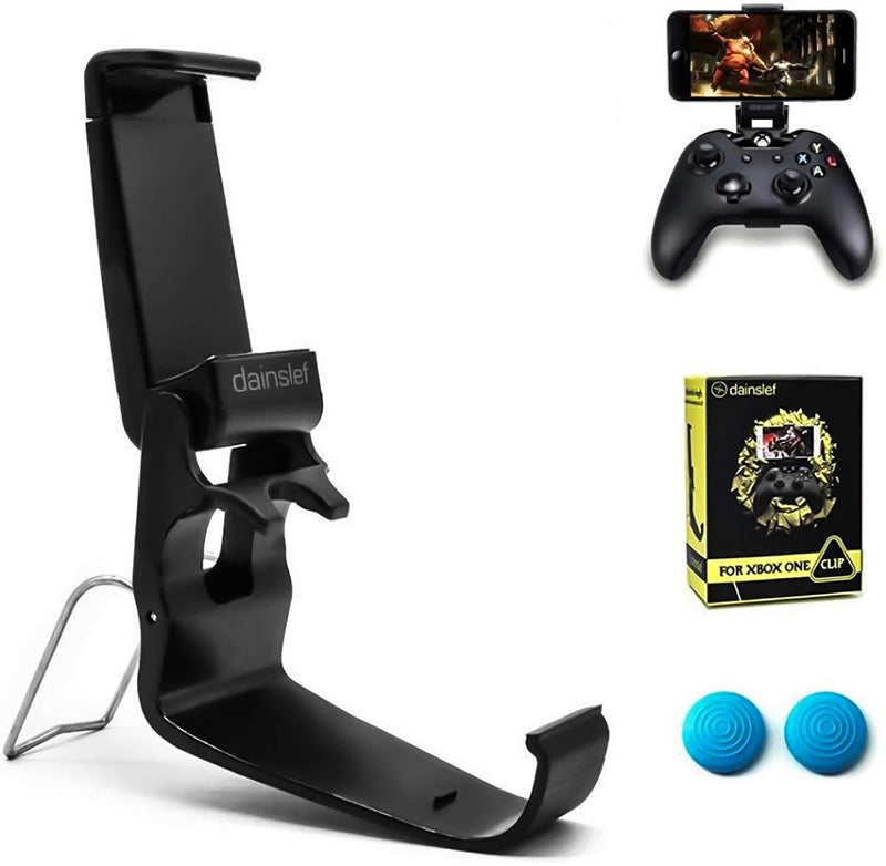 Dainslef Xbox/Xbox One Controller Phone Mount, Xbox Controller Holder for Phones, Cellphone Clip, Foldable ClampFor Microsoft Xbox One/Xbox One S/Steelseries Nimbus Duo(Clip Only) - LeoForward Australia