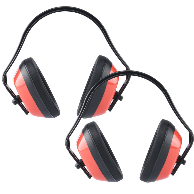  [AUSTRALIA] - NEIKO 53925A Adjustable Safety Earmuffs for Noise Reduction, ANSI S3.19-1974 Approved Ear Protection, NRR 26 dB, Pack of 2 2 Pack
