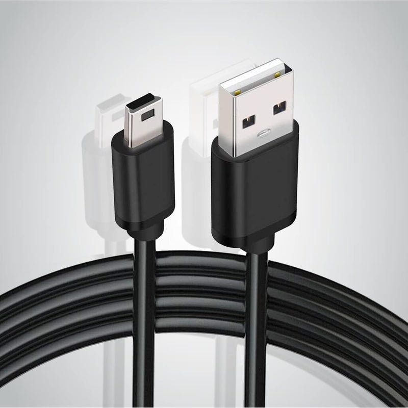  [AUSTRALIA] - BRENDAZ - Mini USB to Mini B Data Cable – Extra Long 15ft. Mini B Cable with Ultimate Data Sync & Charging Quality Compatible with PS3, Dash Cam, Digital Cameras, PDA, Scanners, etc. (15-Feet) 15-FEET