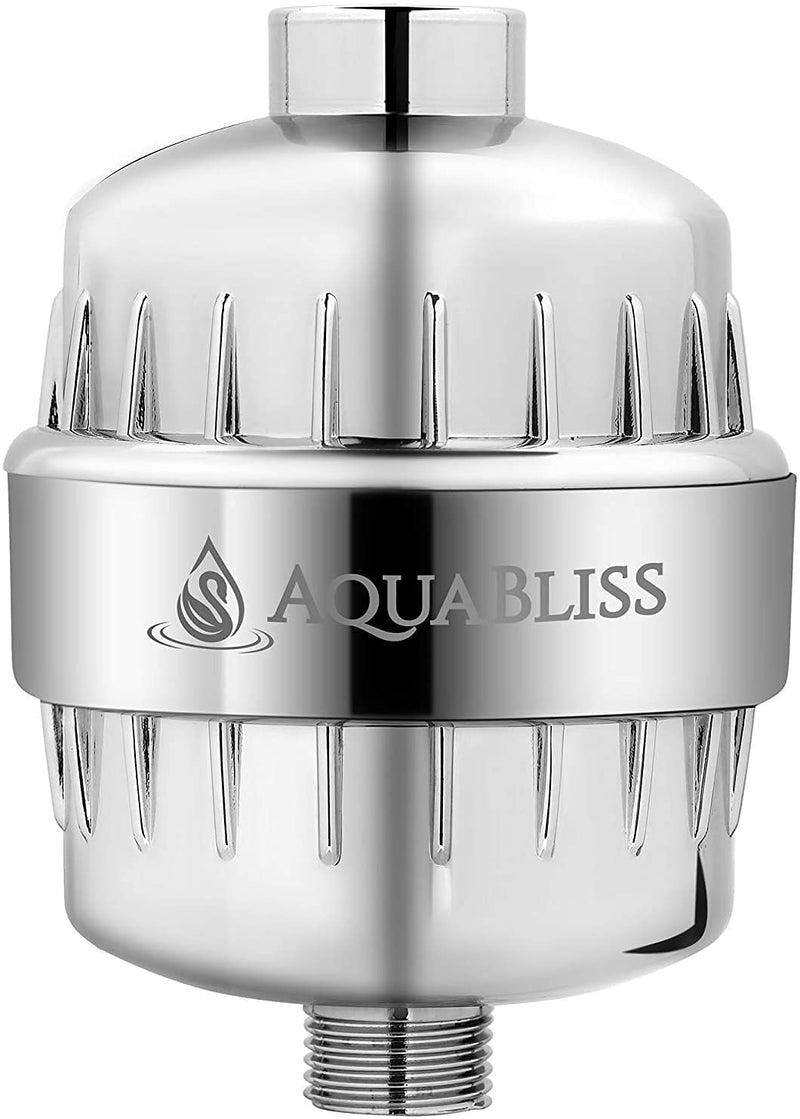 AquaBliss High Output Revitalizing Shower Filter - Reduces Dry Itchy Skin, Dandruff, Eczema, and Dramatically Improves The Condition of Your Skin, Hair and Nails - Chrome (SF100) - LeoForward Australia