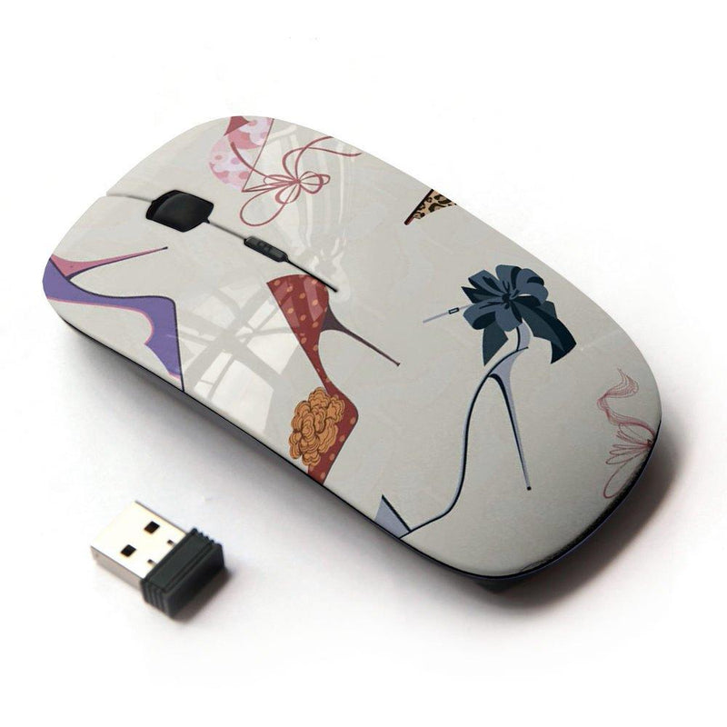KOOLmouse [ Optical 2.4G Wireless Mouse ] [ Stiletto Fashion Design Shoes Purple ] - LeoForward Australia