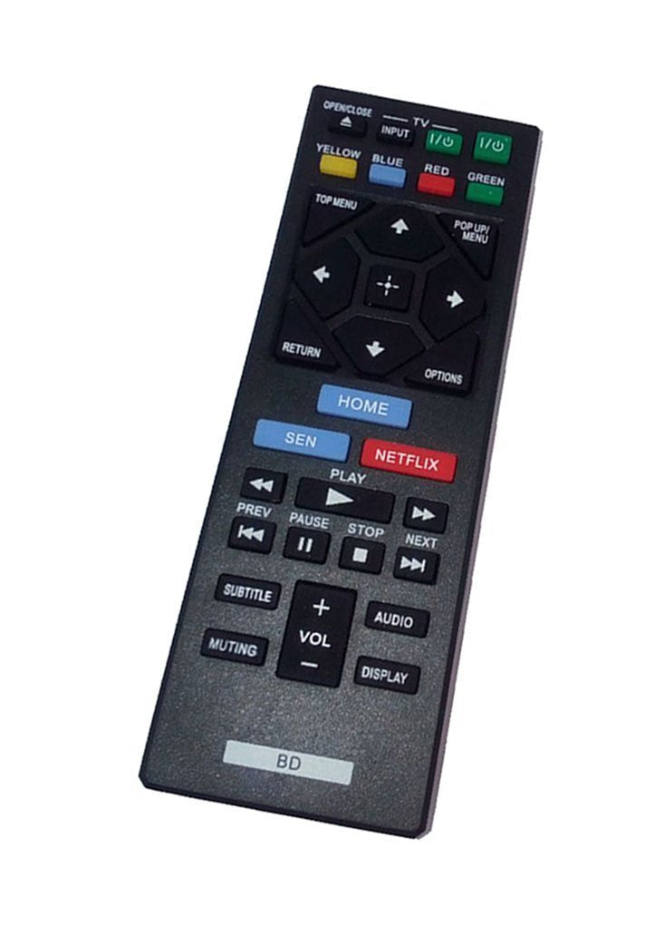 Replaced Remote Control Compatible for Sony BDBX370 RMT-VB201U 1-493-123-11 BDPS1700 BDP3700 BD DVD Blu-Ray Disc player - LeoForward Australia