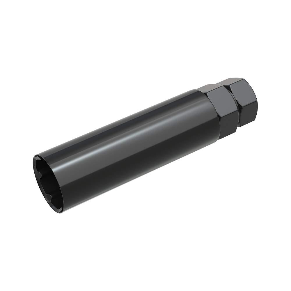  [AUSTRALIA] - YITAMOTOR 7 Point Spline Tuner Lug Nut Key, Standard Drive Socket Lug Nut Tool Key Replacement Compatible with 19mm (3/4") & 21mm (13/16") Hex Lug Nuts 7-Spline