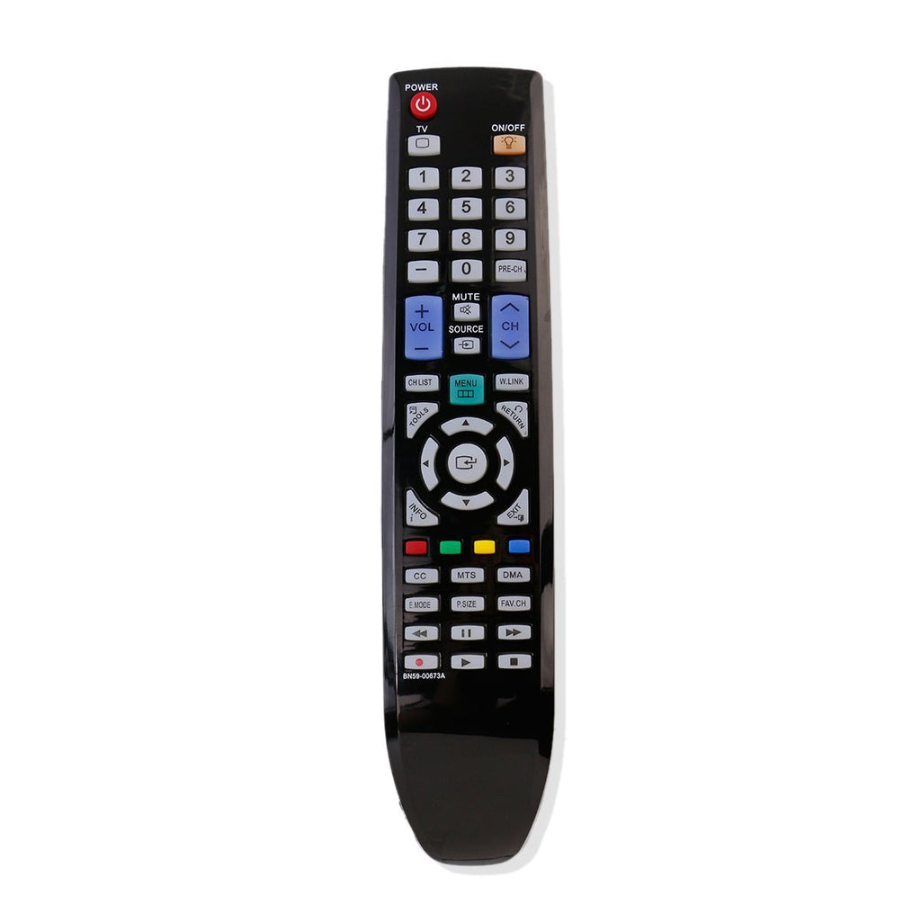 BN59-00673A Replace Remote fit for Samsung TV HL61A650C1F HL61A650C1FXZA LN52A540P2F HL61A750 HL61A750A1F HL61A750A1FQZA HL61A750A1FXZA LN52A550P3F HL67A750 HL67A750A1F - LeoForward Australia