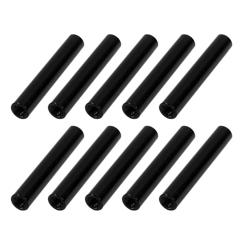 uxcell 10Pcs M3 x 30mm Round Aluminum Column Alloy Standoff Spacer Stud Fastener for Quadcopter Black - LeoForward Australia