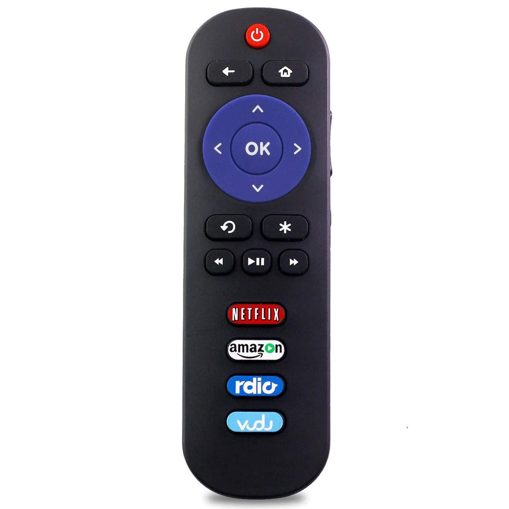 RC280 Remote Control Applicable for TCL Roku TV with Vudu Netflix Rdio Buttons 32S3700 32S3800 28S3750 32S3750 40FS3750 48FS3750 55UP120 32S4610R 55FS3700 49FP110 65US5800 55FS3850 40S305 49S305 - LeoForward Australia