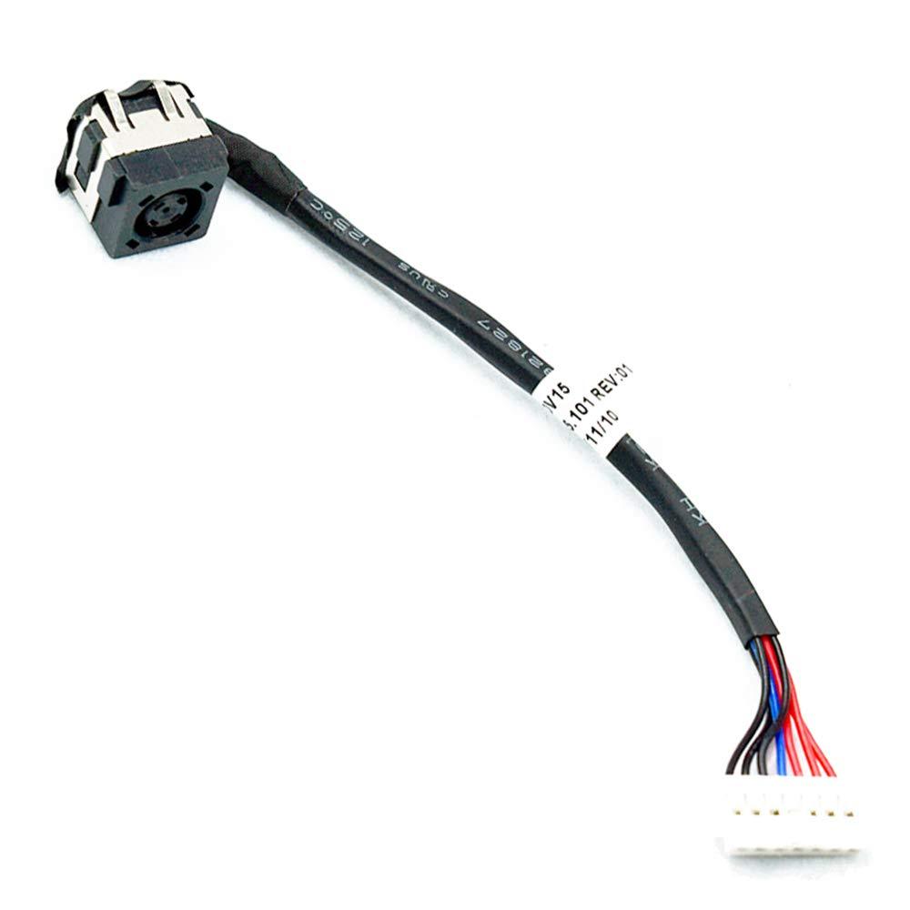 Replacement DC-in Jack Power Plug Connector Socket with Cable Harness for Del Inspron 15 3520 15R N5040 N5050 M5040 V 1540 2520Series Laptop 50.4IP05.001 - LeoForward Australia