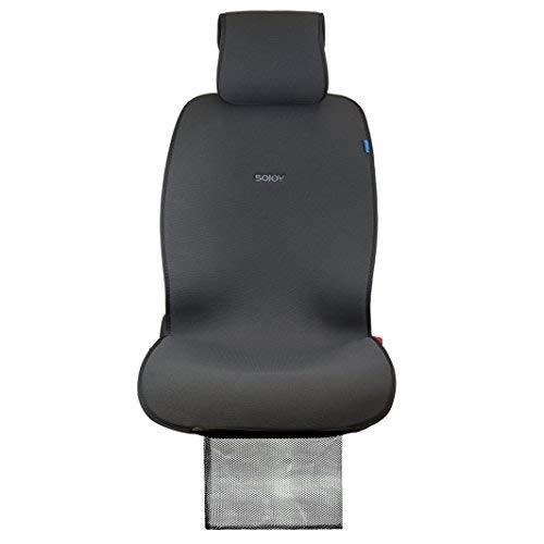  [AUSTRALIA] - Sojoy IsoTowel Car Seat Cover. Microfiber Seat Protector, with Quick-Dry, No-Slip Technology. Car seat Protection for All Workouts, All-Weather (Gray) Gray