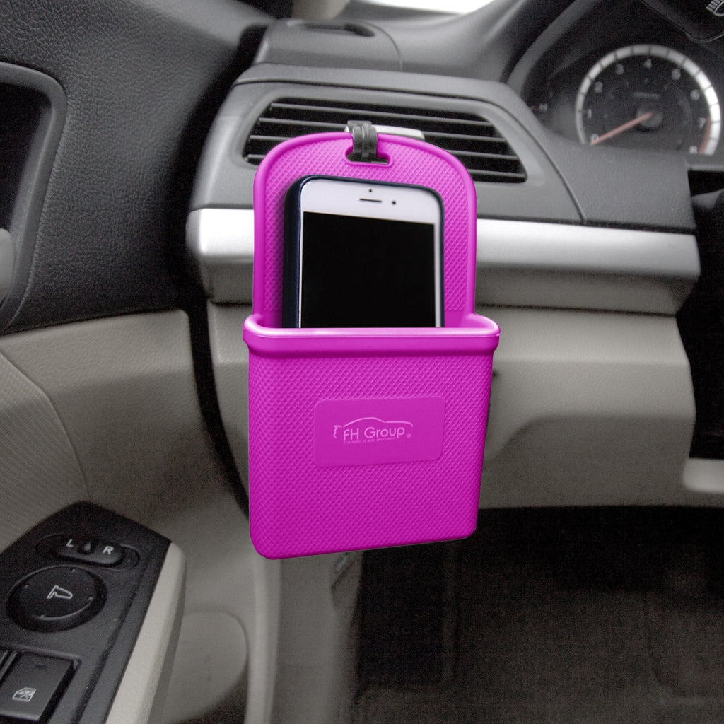 FH Group FH3022HOTPINK Hot Pink Silicone Car Vent Mounted Phone Holder (Smartphone works with IPhone Plus Galaxy Note Hot Pink Color) - LeoForward Australia