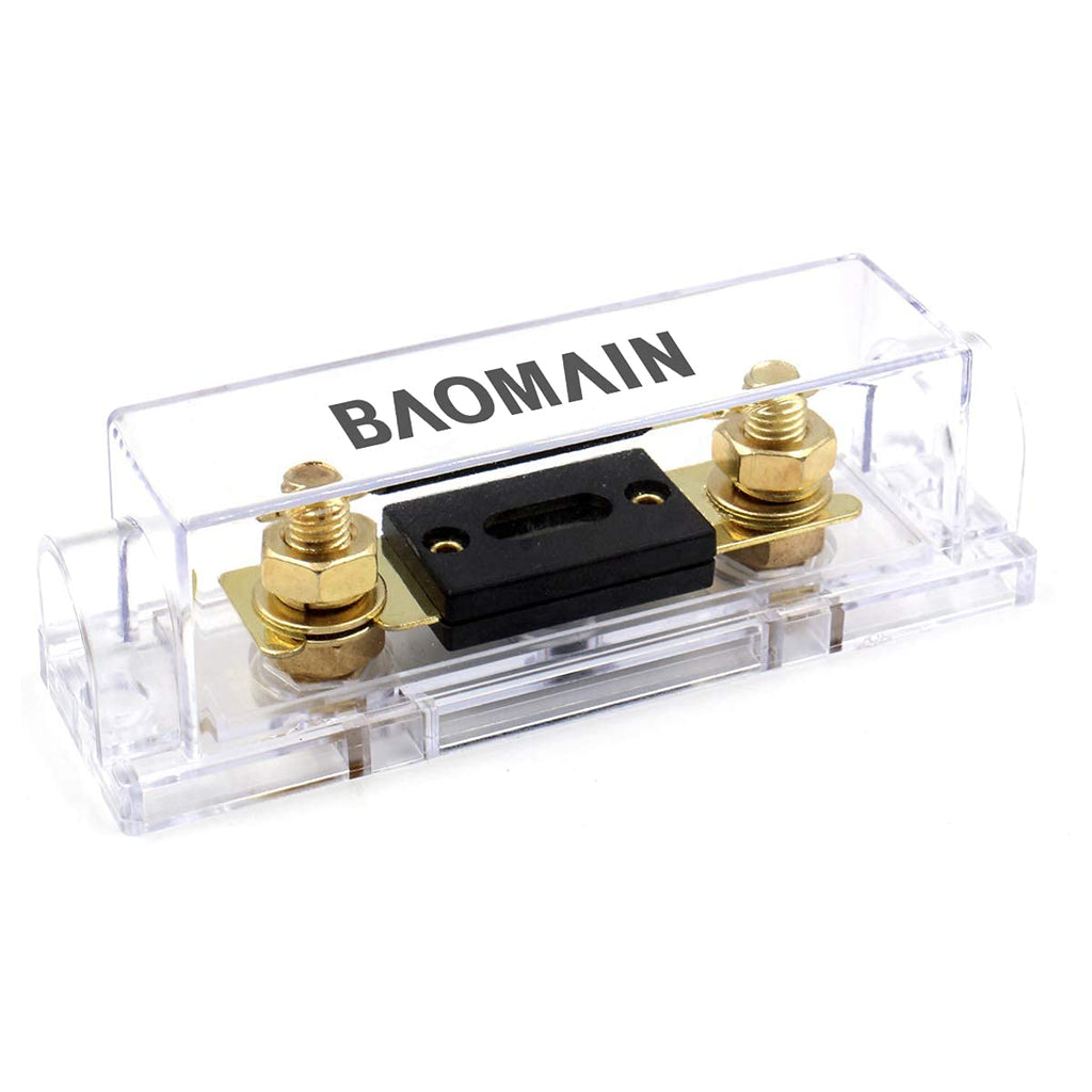 Baomain ANL-150A Electrical Protection ANL Fuse 150 Amp with Fuse Holder 1 Pack - LeoForward Australia