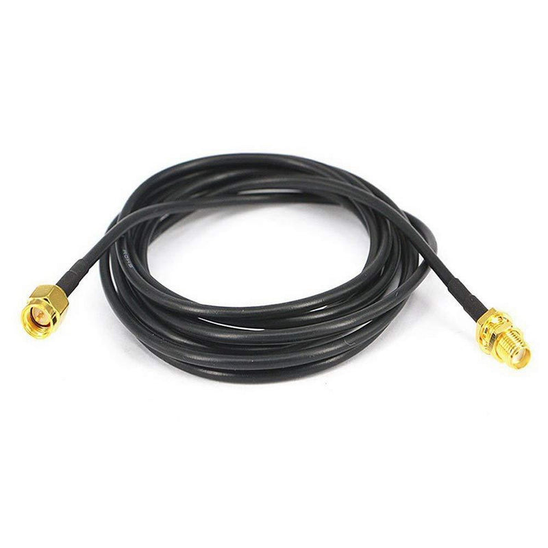 SaferCCTV 9M/30ft RP-SMA WiFi Antenna Extension Cable, Coaxial Extension Cable Male to Female Connector for Wireless LAN Router Bridge & Other External Antenna Equipment, Not for TV - LeoForward Australia