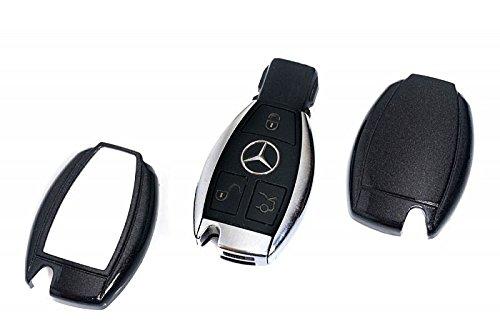 OriginalEuro Black Remote Start Key Cover Case Skin Shell Cap Fob Protection for Mercedes Benz - LeoForward Australia
