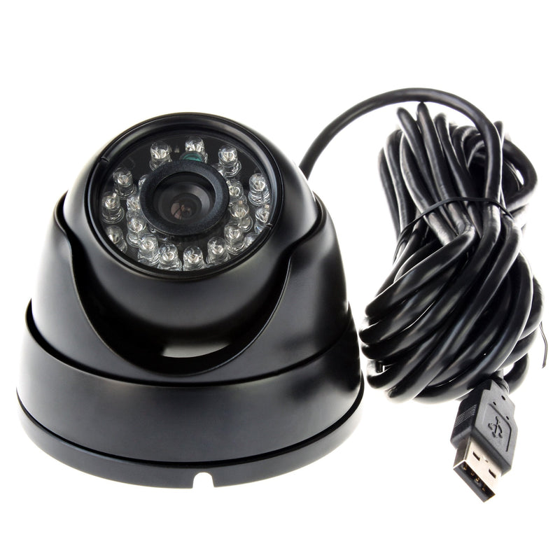  [AUSTRALIA] - ELP 3.6mm 1080P Dome Camera with IR LED Night Vision HD Webcam