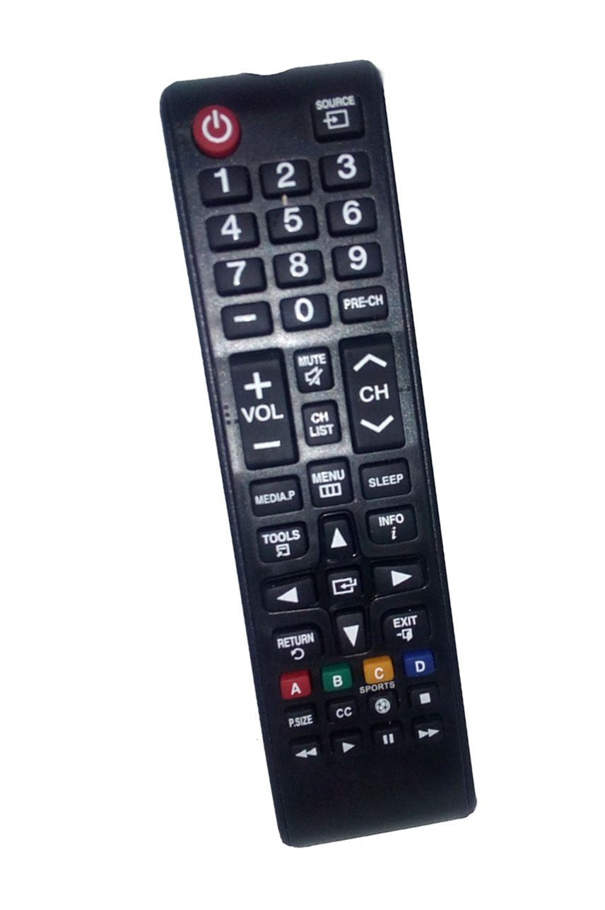 Replaced Remote Control Compatible for Samsung PL43F4500AFXZP AA5900821A LH40HDPLGAZA T24C550ND UN32EH4003VXZA UN43J5000AF LCD LED HDTV TV - LeoForward Australia