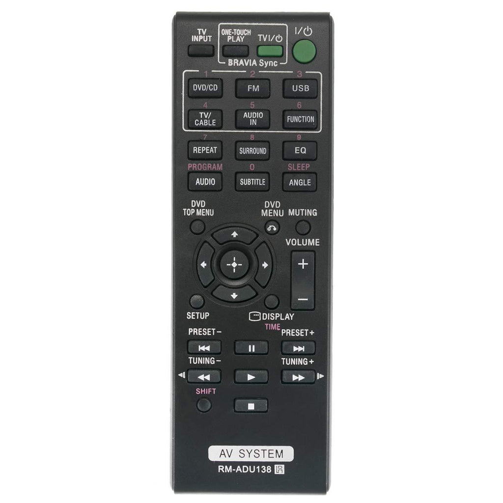 ZdalaMit RM-ADU138 Replacement Remote Control Applicable for Sony AV System DAV-TZ140 HBD-TZ130 HBD-TZ140 - LeoForward Australia