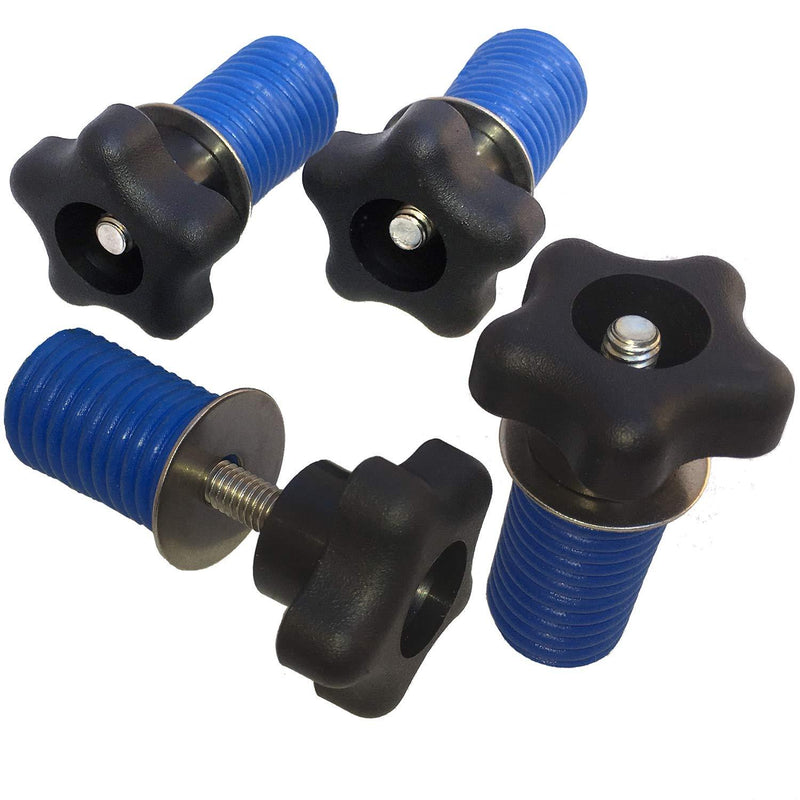  [AUSTRALIA] - GripPRO ATV Anchors to Fit Polaris Lock & Ride Knob Tie Down Anchor Kit - Set of 4 KNOB Anchors Fits RZR, Sportsman Ace ATV's