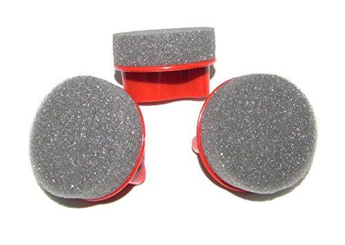  [AUSTRALIA] - 3 Pack Close Pore Sponge Applicators Good for just About Any Application Leather/Vinyl Couches, Chairs, Shoes, Boots, Jackets, Car Seats ect.
