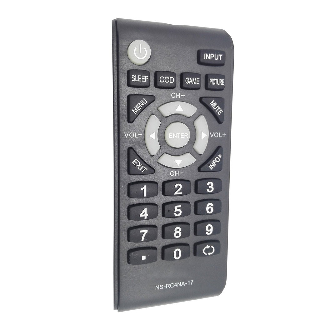 New Remote NS-RC4NA-17 fit for Insignia HD TV NS-24D510MX17 NS-24D510NA17 NS-32D310MX17 NS-32D310NA17 NS-39D310NA17 NS-40D510MX17 NS-40D510NA17 NS-48D510NA17 NS-50D510MX17 NS-50D510NA17 NS-55D510MX17 - LeoForward Australia