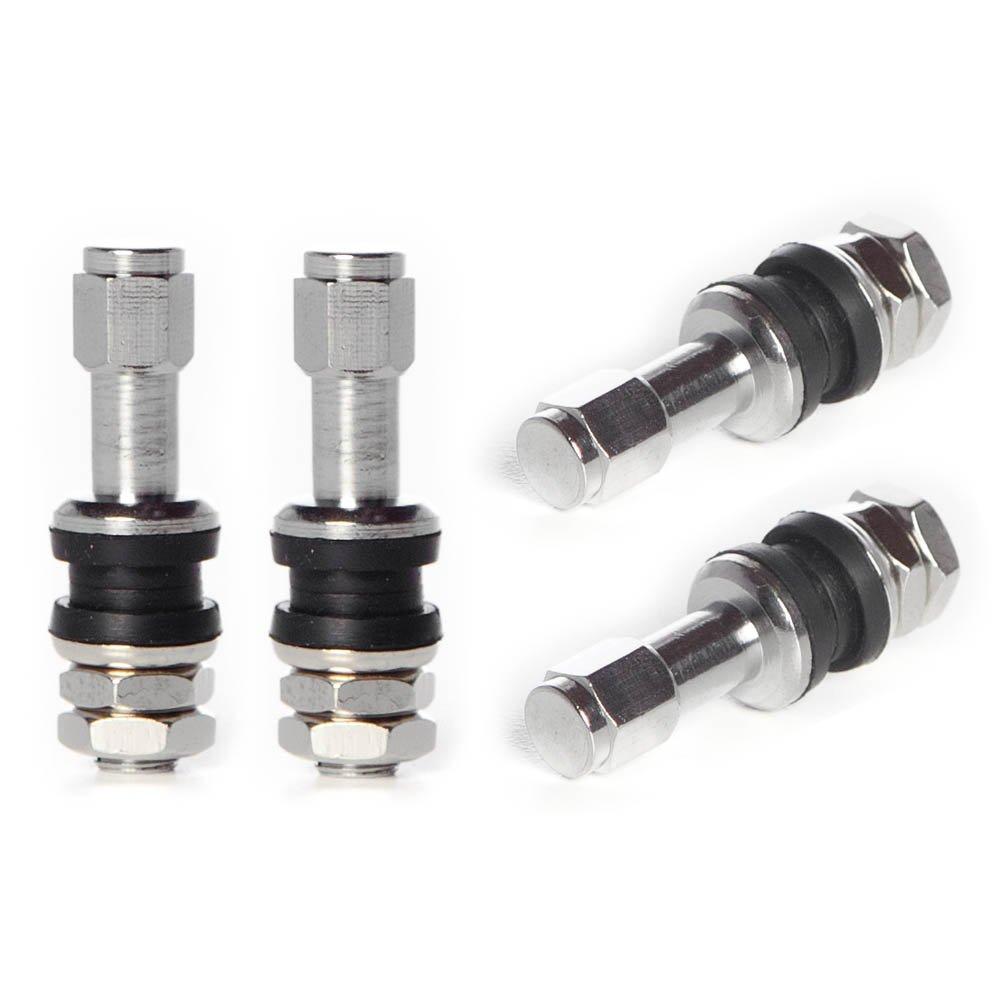 Circuit Performance VS43 Chrome Bolt-in Valve Stems 43mm (Set of 4) - LeoForward Australia