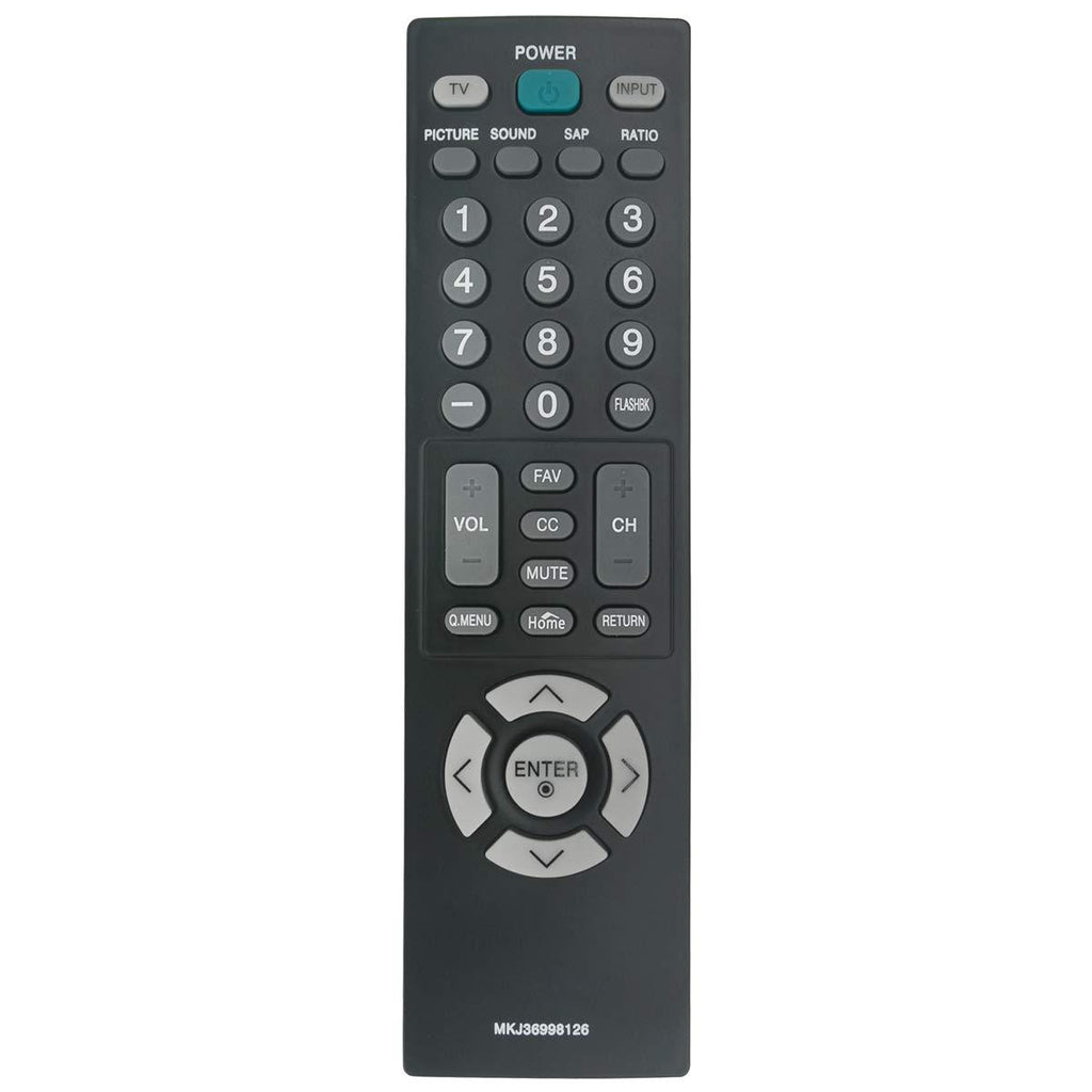 MKJ36998126 Replace Remote Applicable for LG TV 32LV2400 42LV4400 47LV4400 55LV4400 32LV2400-UA 47LV4400-UA 55LV4400-UA 42LV4400-UA 32LV2400UA 47LV4400UA 55LV4400UA 42LV4400UA - LeoForward Australia