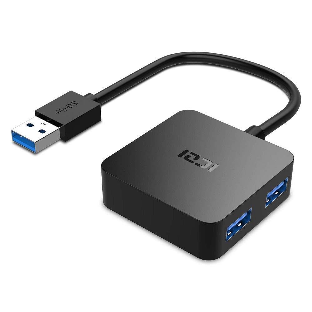USB 3.0 Hub, ICZI Ultra Slim USB Splitter with 4-Port USB 3.0 Data Hub Converter Adapter for MacBook, Mac Pro/Mini, iMac, Surface Pro, XPS, Notebook PC, USB Flash Drives, Mobile HDD, and More USB HUB - LeoForward Australia