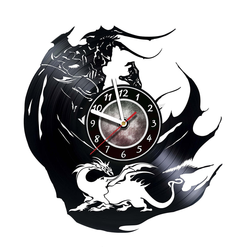 Wall Clock Compatible with Final Fantasy - Vinyl Record Wall Clock - Living Room Wall Decor Gift Ideas for Boys and Girls, Friends, Men and Women - LeoForward Australia