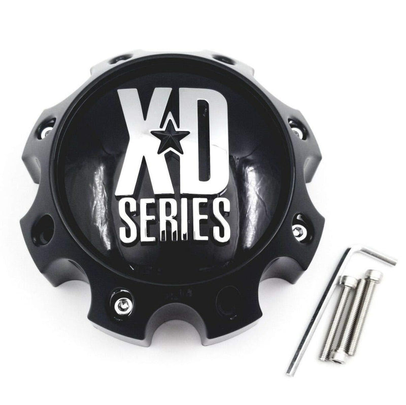  [AUSTRALIA] - KMC XD Series 1079L170 LG1301-05 1079L170GB Gloss Black 8 Lug Center Cap