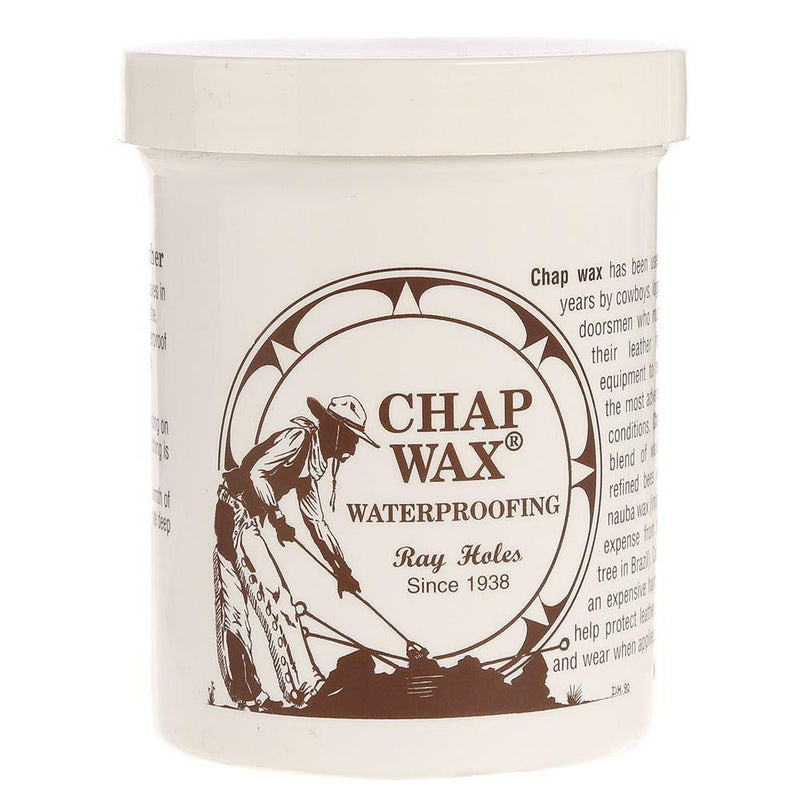  [AUSTRALIA] - Ray Holes Leather Care Products Chap Wax - Protects And Waterproofs Leather Chaps, Boots, and Other Gear, Made In The USA, 6 Ounce Container