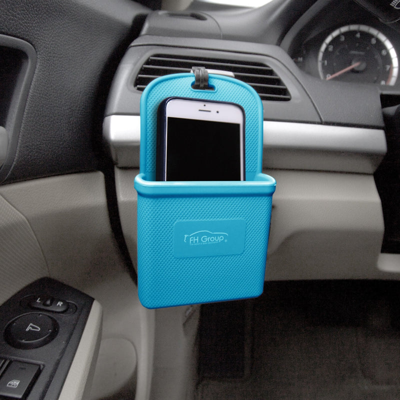 FH Group FH3022LIGHTBLUE Light Blue Silicone Car Vent Mounted Phone Holder (Smartphone works with IPhone Plus Galaxy Note Light Blue Color) - LeoForward Australia