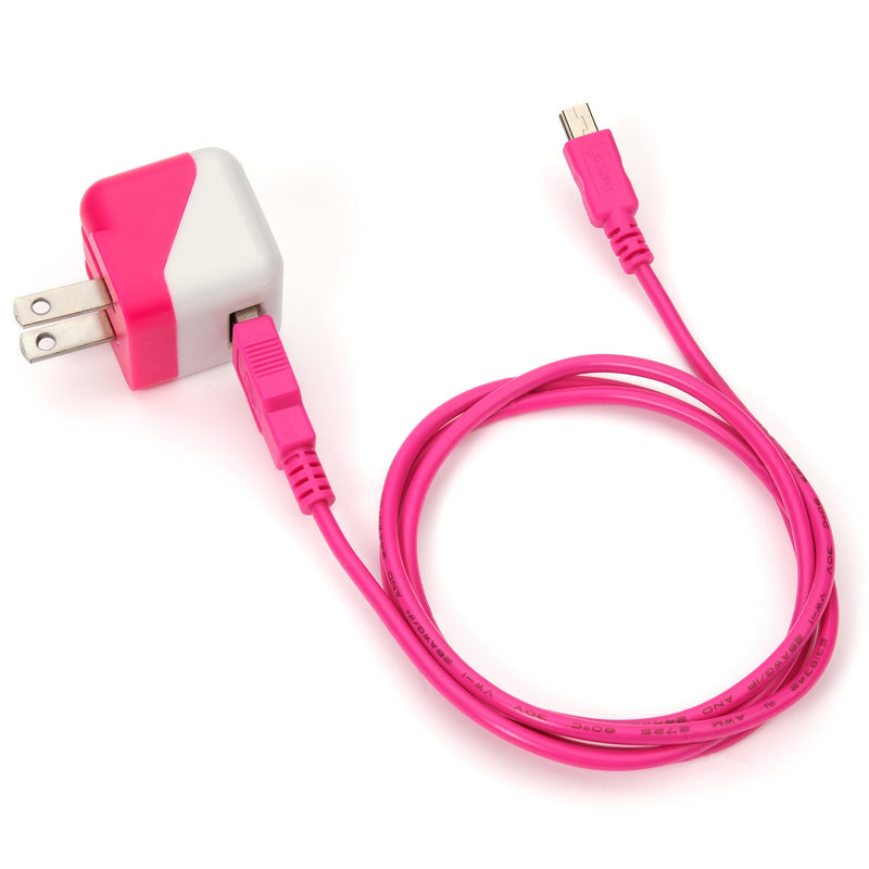  [AUSTRALIA] - Amped Electronics - Designed for Texas Instruments Calculator TI Nspire CX, TI Nspire CX CAS, TI 84 Plus C, and TI-84 Plus Color, Mini Portable Stylish Charger with Matching USB Cable