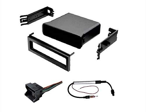 ASC Audio Car Stereo Dash Pocket Kit, Wire Harness, and Antenna Adapter for Installing a Single Din Radio for Select VW Volkswagen- See Compatible Vehicles and info Below - LeoForward Australia
