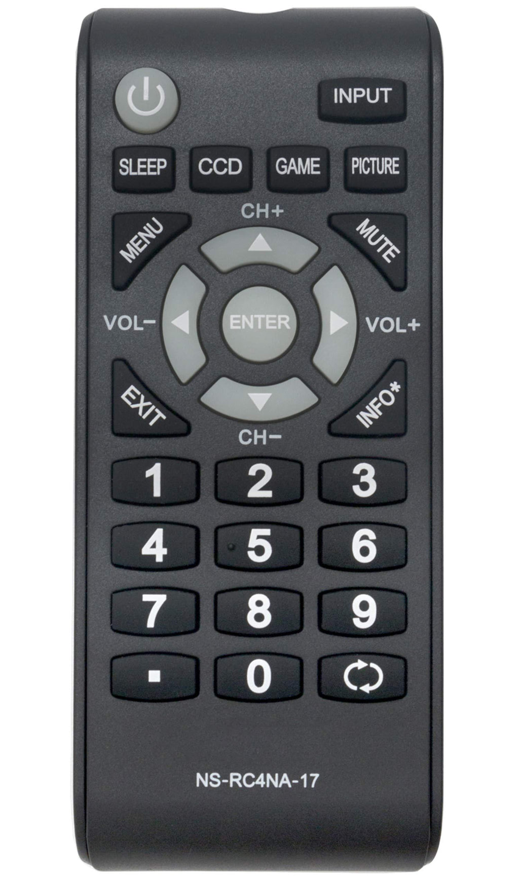 New Remote NS-RC4NA-17 NSRC4NA17 fit for Insignia LCD TV NS-24D310NA17 NS-24D510MX17 NS-24D510NA17 NS-32D310MX17 NS-32D310NA17 NS-32D311NA17 NS-39D310NA17 NS-40D510MX17 NS-40D510NA17 NS-48D510NA17 - LeoForward Australia