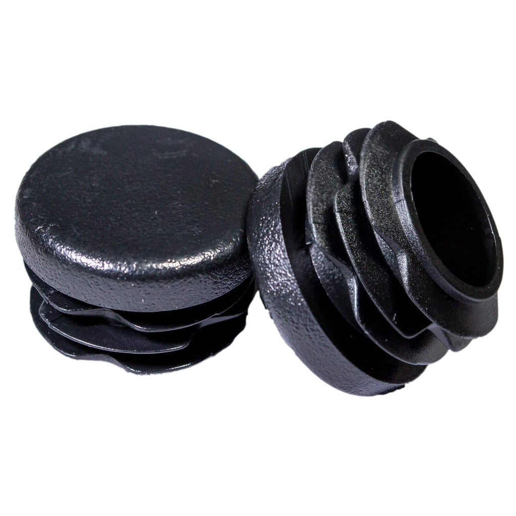 Prescott Plastics 1” (25.4 mm) Round Plastic Plug Insert, Black End Cap for Metal Tubing, Fences, Glide Protection for Chairs and Furniture (10 Pack) 10 - LeoForward Australia