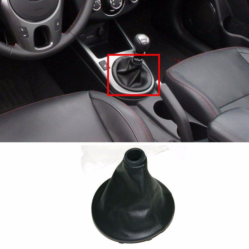  [AUSTRALIA] - HYUNDAI Manual Gear Shift Knob Leather Boots for KIA 2009-13 Forte Cerao Koup OEM Parts