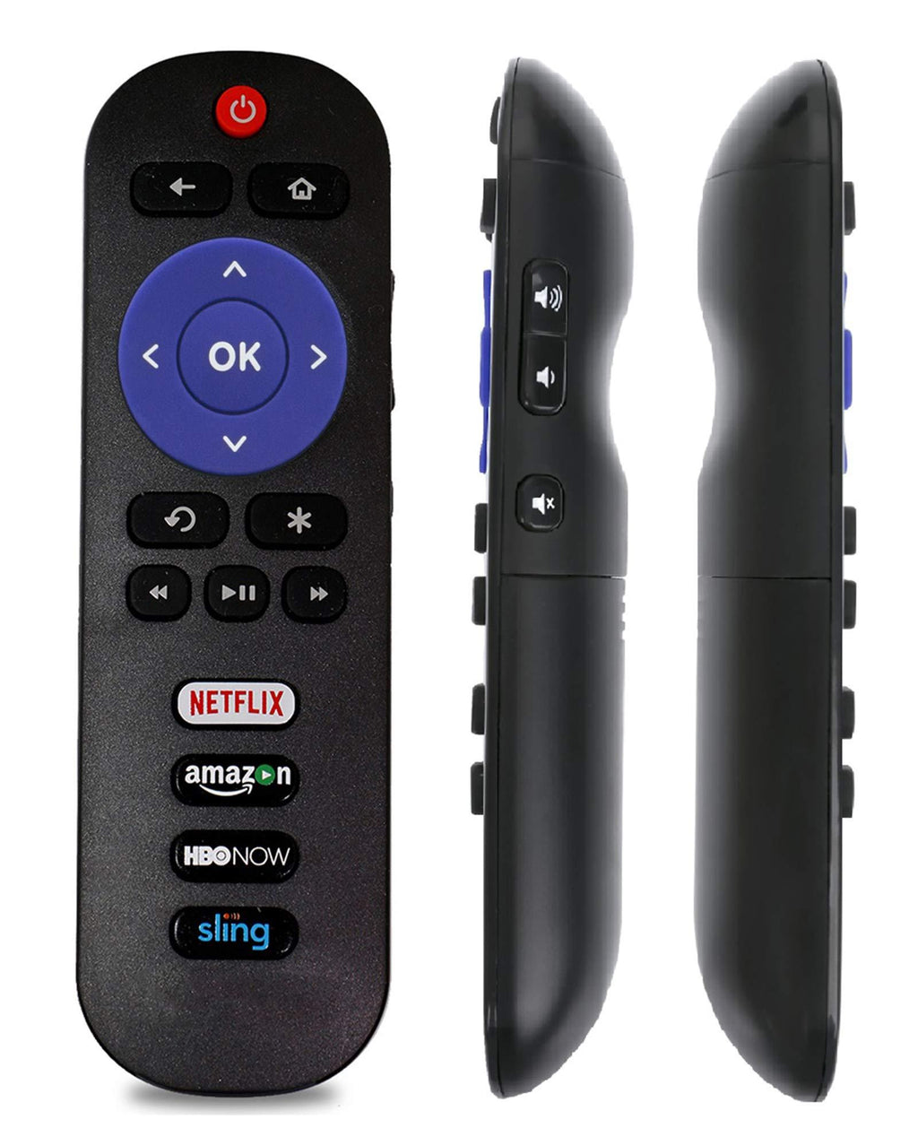 New Replace Remote Control fit for TCL ROKU TV RC280 49S405 28S3750 32FS3700 32FS4610R 32S800 32S850 32S3700 32S3850 32S3800 43FP110 55FS4610R 55FS3750 55FS3700 48FS3700 RC282 55P605 - LeoForward Australia