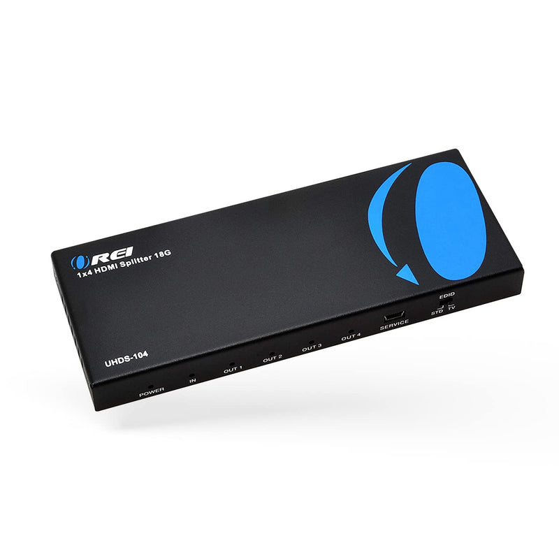 [AUSTRALIA] - OREI 1 in 4 Out HDMI Splitter, 4K @ 60Hz 2.0 HDMI Splitter 2 Ports with Full Ultra HDCP 2.2, 18 Gbps & 3D Supports EDID Control