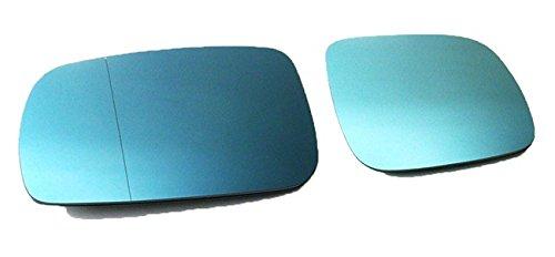 OriginalEuro Euro Wing Tinted Blue Heated Anti Blind Spot Mirror Glass for Audi A4 B5 A6 C4 C5 D2 - LeoForward Australia