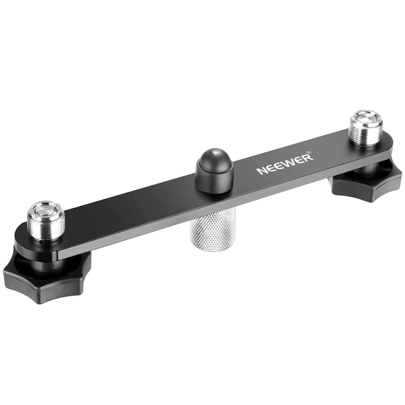  [AUSTRALIA] - Neewer NW-036 Microphone Bar, Durable Sturdy Steel Microphone Mount Bracket T-bar with Standard 5/8-inch Thread Smooth Finish, Suitable for Most Microphones Clips Stands Boom Arms (Original Version)