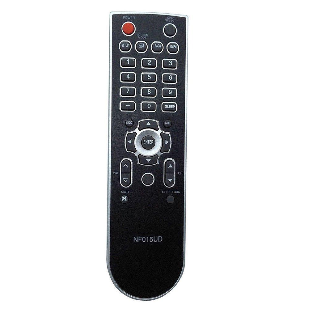 ZdalaMit NF015UD Replaced Remote for Emerson Sylvania TV LC320EM81 LC320EM82 LC320EM82S LC320EM8A LC320EM8AN LC195SL9 LC195SL9A LC195SL9B LC195SL9C LC195SSX LC225SL9 LC225SSX LC260SC8 - LeoForward Australia