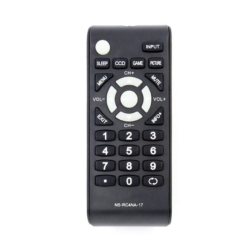 NS-RC4NA-17 Replace Remote fit for Insignia TV NS-24D510MX17 NS-55D510NA17 NS-55D510MX17 NS-24D510NA17 NS-32D310MX17 NS-32D310NA17 NS-39D310NA17 NS-40D510MX17 NS-40D510NA17 NS-48D510NA17 NS-50D510MX17 - LeoForward Australia