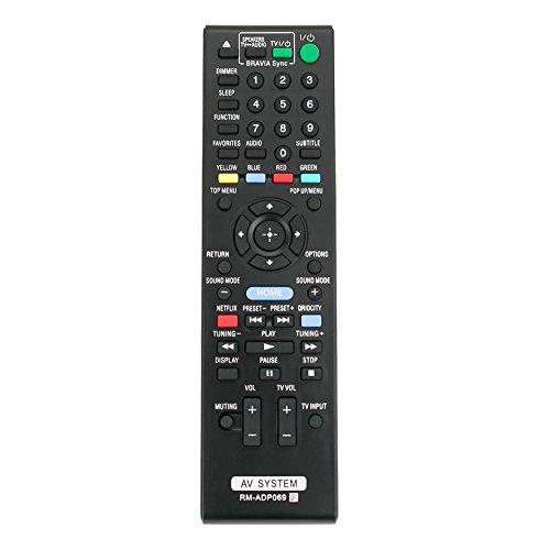 ZdalaMit RM-ADP069 Replace Remote Control Fit for Sony Audio Video AV System HBD-E580 BDV-N790W HB-DE3100 RM-ADP072 BDV-T58 BDV-T57 HBD-T79 HBD-E280 - LeoForward Australia