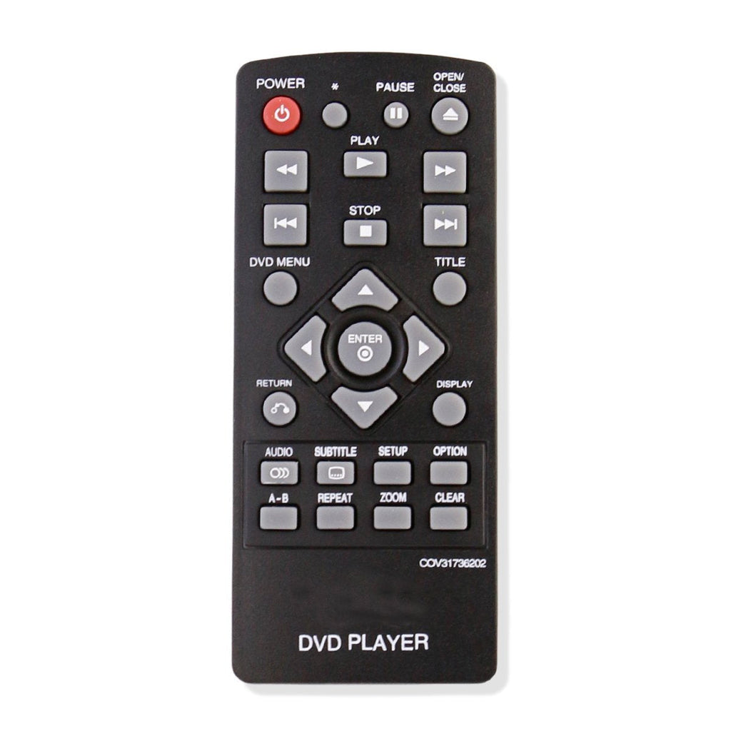 ZdalaMit COV31736202 Replacement Remote Control Controller for LG DVD Player DP132 DP132NU - LeoForward Australia