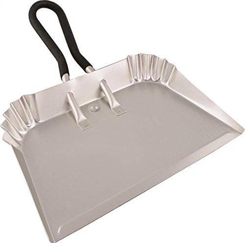 Edward Tools Extra Large Industrial Aluminum DustPan 17” - Lightweight - half the weight of steel dust pans with equal strength - For large cleanups - Rubber Loop handle for comfort/hanging (1) 1 - LeoForward Australia
