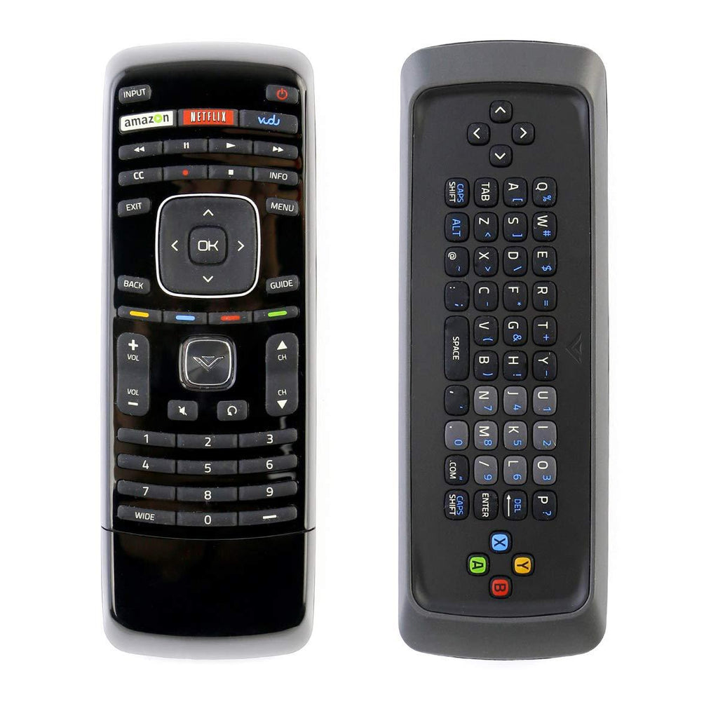 New XRT300 Remote Control with QWERTY Keyboard fit for Vizio LCD LED Smart App TV M420SV M470SV M550SV M470SL M550SL M420SL M470SL M550SL M650VSE M470VSE M550VSE E551VA M320SR M420SR M370SR E3D320VX - LeoForward Australia