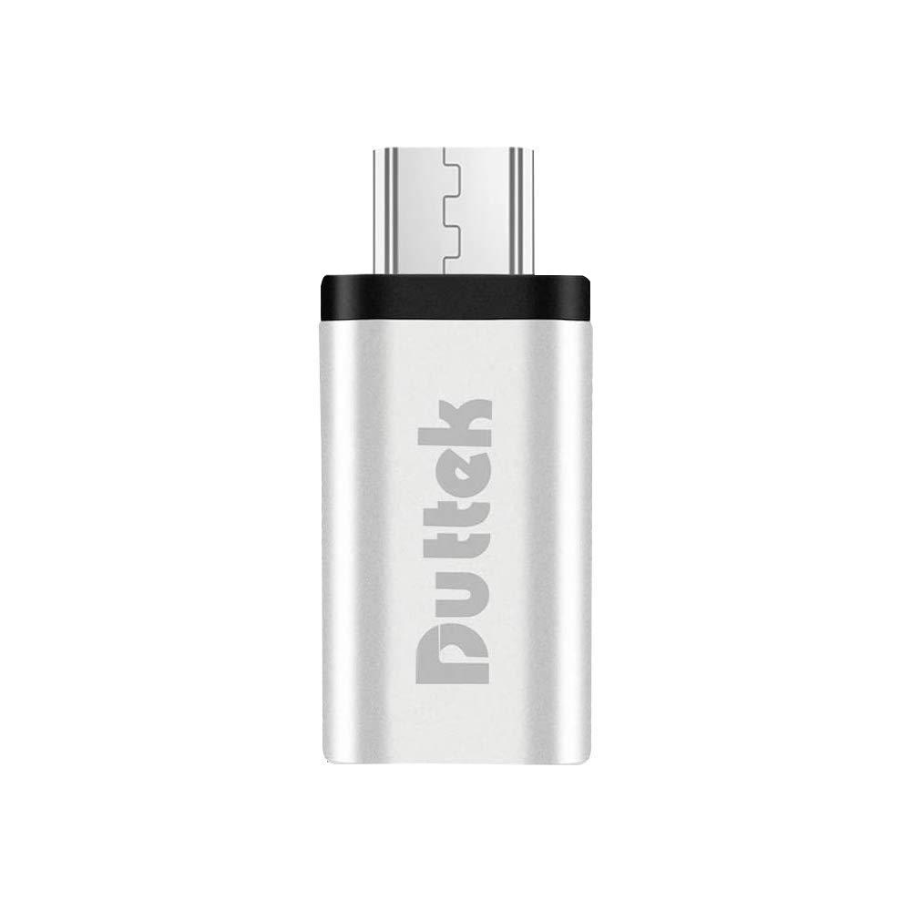  [AUSTRALIA] - Duttek USB C to Micro USB OTG Adapter,USB Type C Female to Micro USB Male OTG Converter Adapter，USB-C to Micro USB Adapter for FLIR One Pro, Huawei Y7/Y6/P Smart/P8 Lite and Smartphones,Tablets