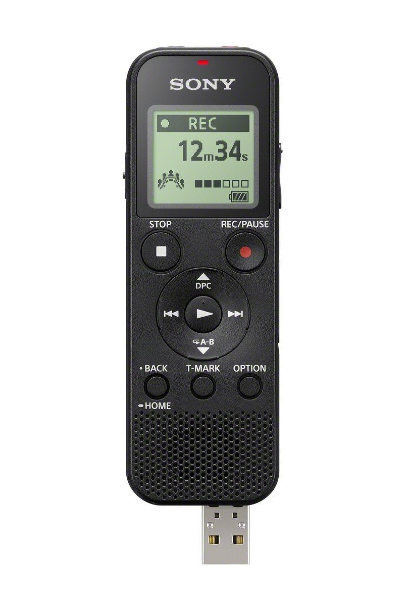  [AUSTRALIA] - Sony ICD-PX370 Mono Digital Voice Recorder with Built-In USB Voice Recorder,black PX370 - Mono Recorder