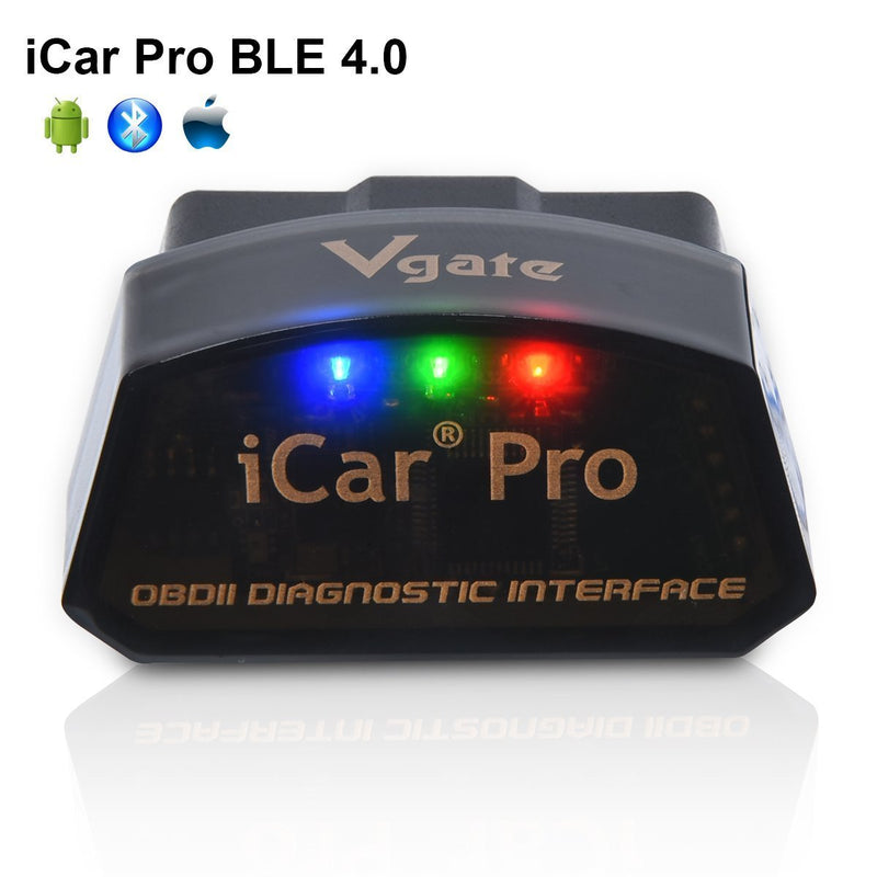 Vgate iCar Pro Bluetooth 4.0 (BLE) OBD2 Fault Code Reader OBDII Code Scanner Car Check Engine Light for iOS/Android ICAR PRO BLE4.0 - LeoForward Australia