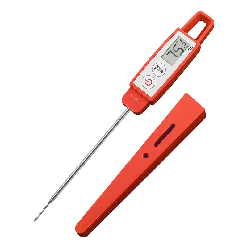 Lavatools PT09 4.5" Commercial Grade Digital Instant Read Meat Thermometer for Kitchen, Food Cooking, Grill, BBQ, Smoker, Candy, Home Brewing, and Oil Deep Frying Chipotle Regular - LeoForward Australia