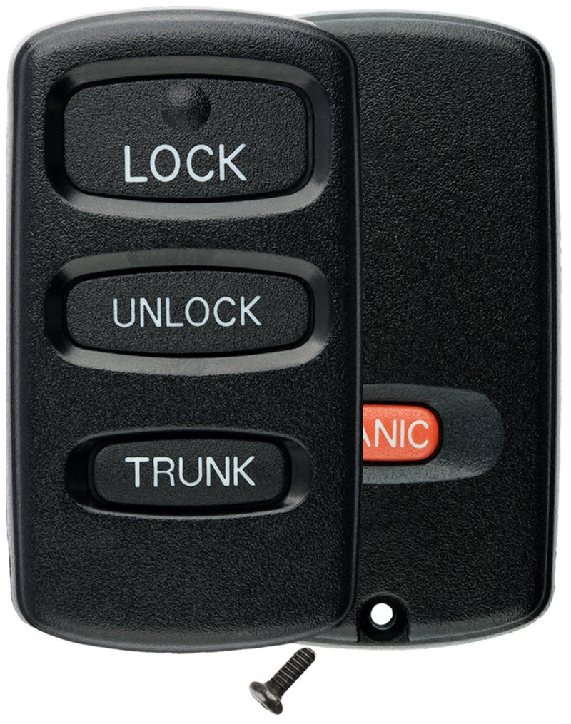  [AUSTRALIA] - KeylessOption Keyless Entry Remote Key Fob Case Shell Button Pad Outer Cover Repair For Mitsubishi